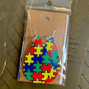 Autism Awareness earrings